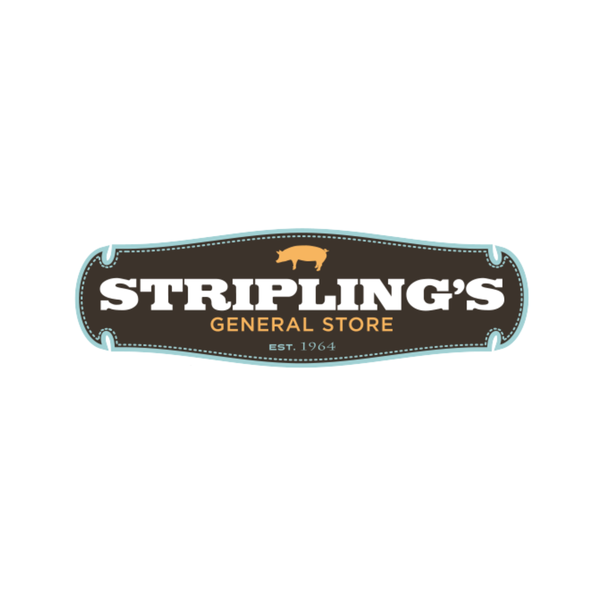 a sign with text on it saying striplings
